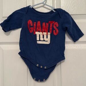 3-6 month NY Giants onesie